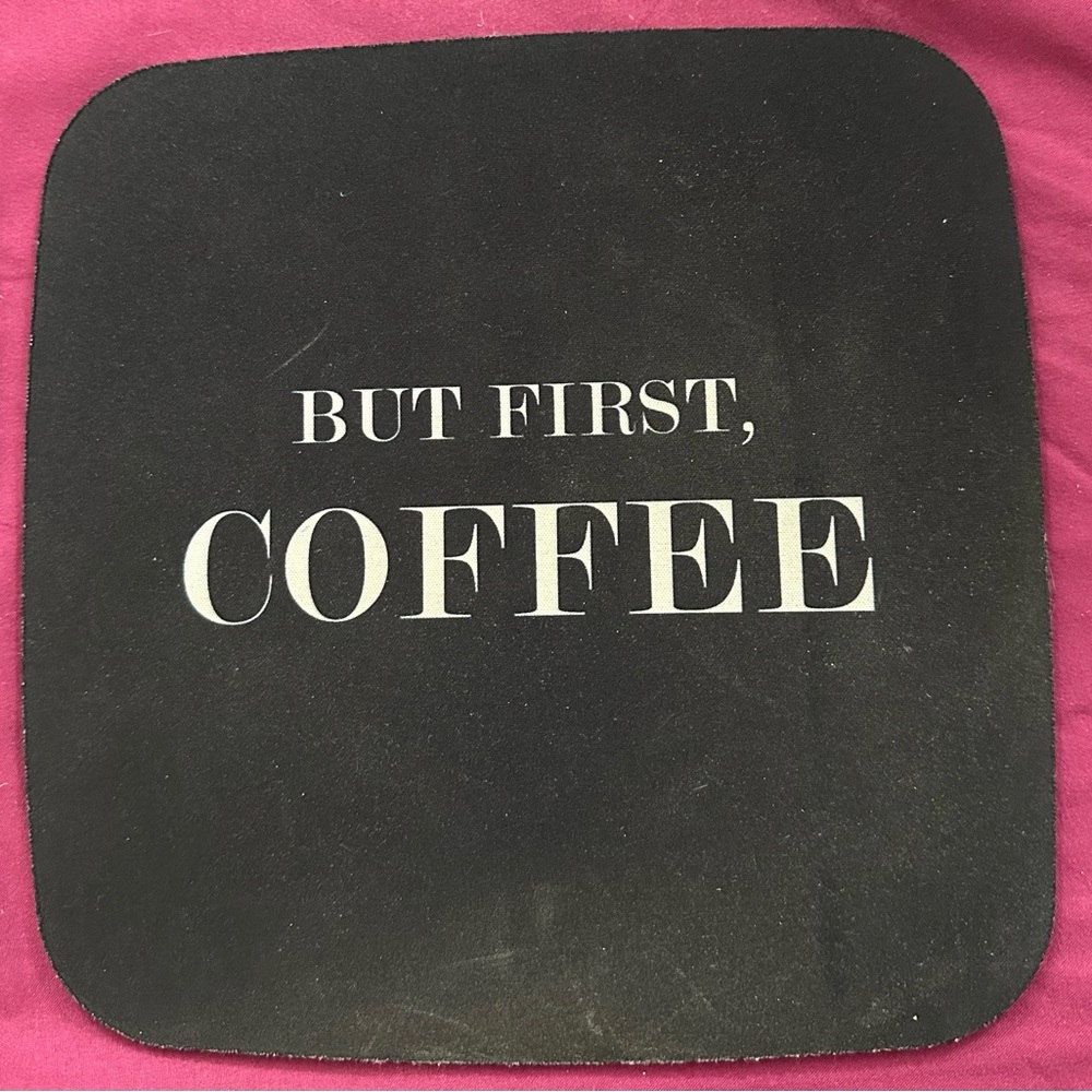 But First Coffee Mousepad - Picture 2 of 5